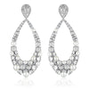 GEORGINI RED CARPET MET EARRINGS SILVER Bevilles Jewellers 