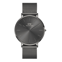 Daniel Wellington Classic 40 Anthracite Grey Sunray Watch Watches Daniel Wellington 