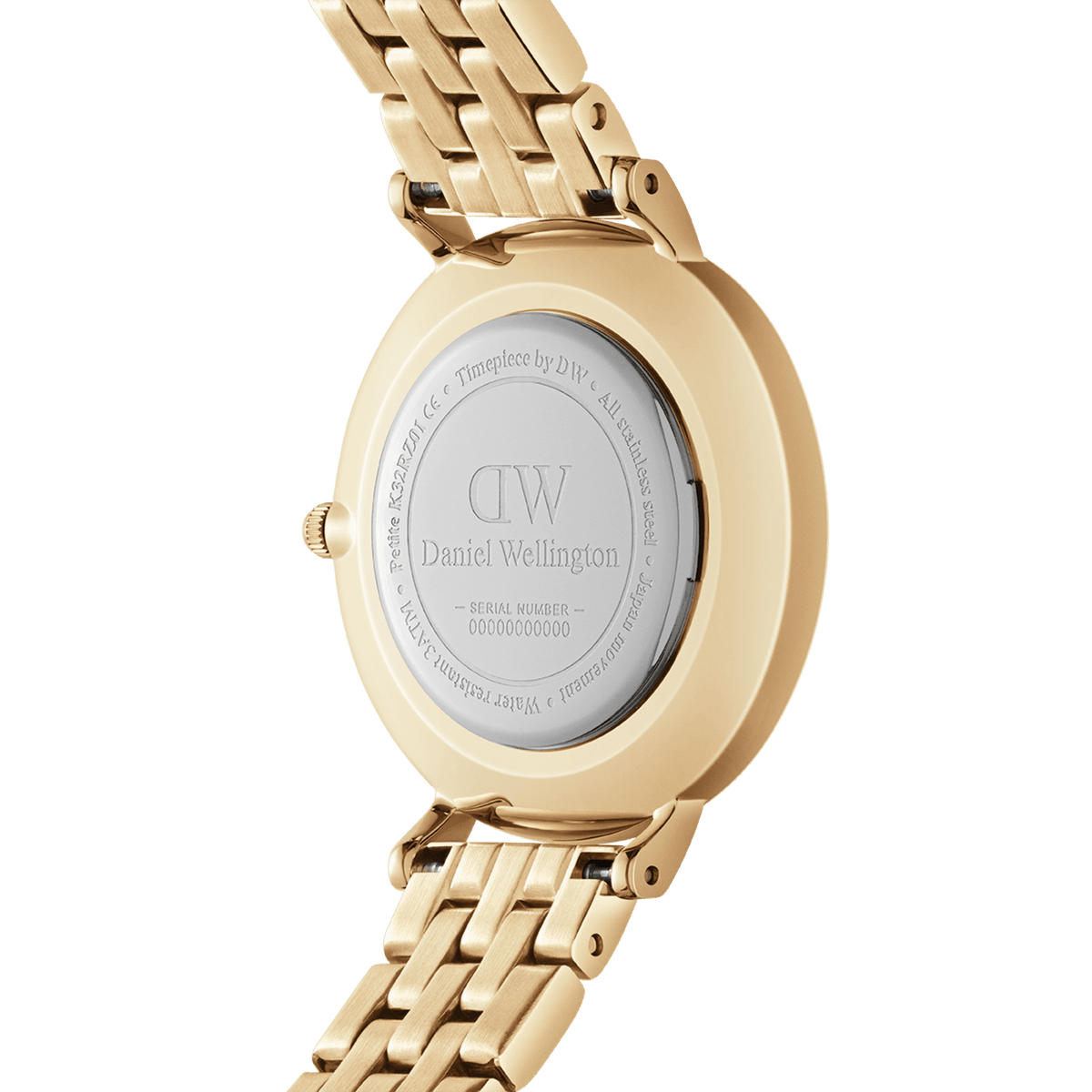 Daniel Wellington Petite 28 5-Link Gold & White Watch Watches Daniel Wellington 