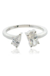 CHIC NOEL TOI ET MOI RING SILVER Bevilles Jewellers 