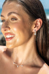 MIRAGE AUGUSTA EARRINGS SILVER Bevilles Jewellers 