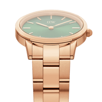 Daniel Wellington Iconic Link Emerald 36 Rose Gold & Green Watch Watches Daniel Wellington 