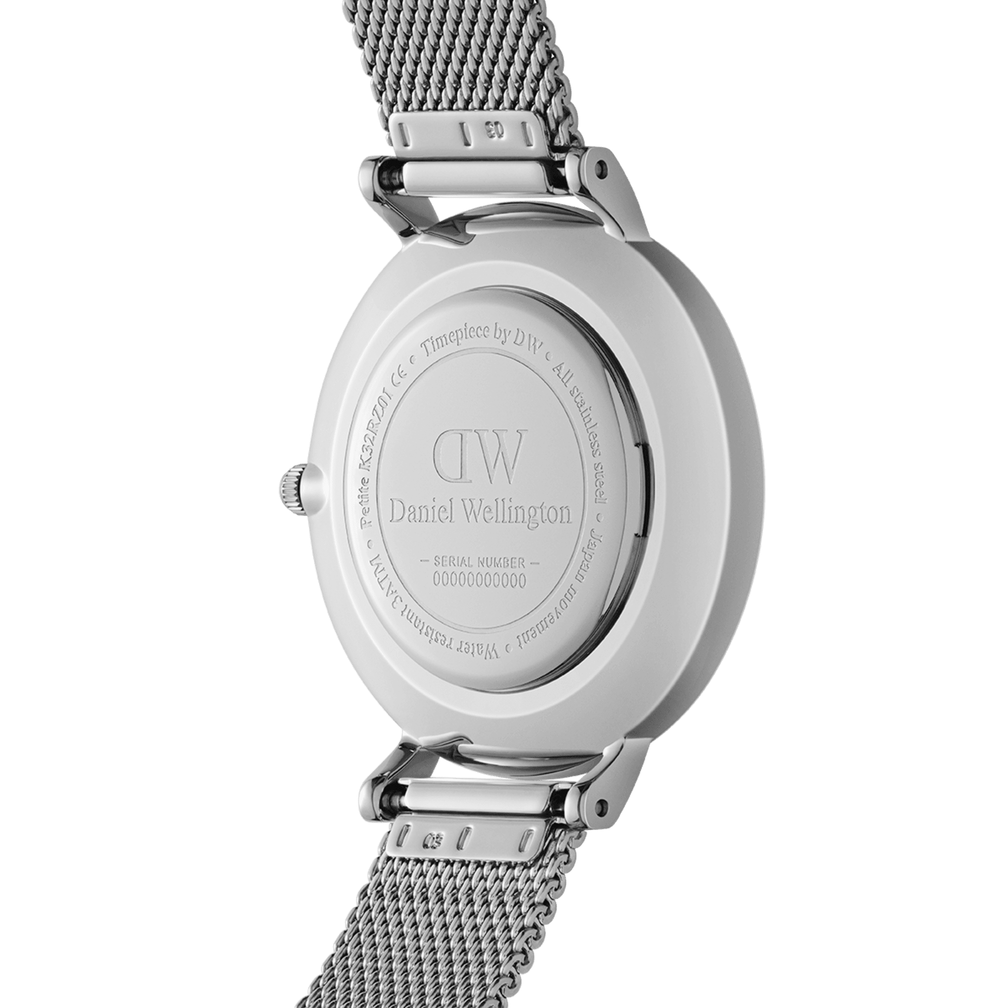 Daniel Wellington Petite 28 Pressed Sterling Lumine Silver & White Watch Watches Daniel Wellington 