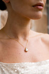 SYDNEY SOIRÉE ELAINE CUSHION CUT PENDANT GOLD Bevilles Jewellers 