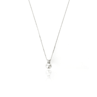 OCEANS NOOSA FRESHWATER PEARL NECKLACE SILVER Bevilles Jewellers 