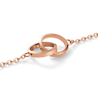 Daniel Wellington Elan Unity Necklace Rose Gold Necklaces Daniel Wellington 