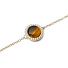 Daniel Wellington Audrey bracelet Tiger Eye Gold Bracelets Daniel Wellington 