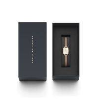 Daniel Wellington Quadro Mini Melrose Champagne Watch Watches Daniel Wellington 