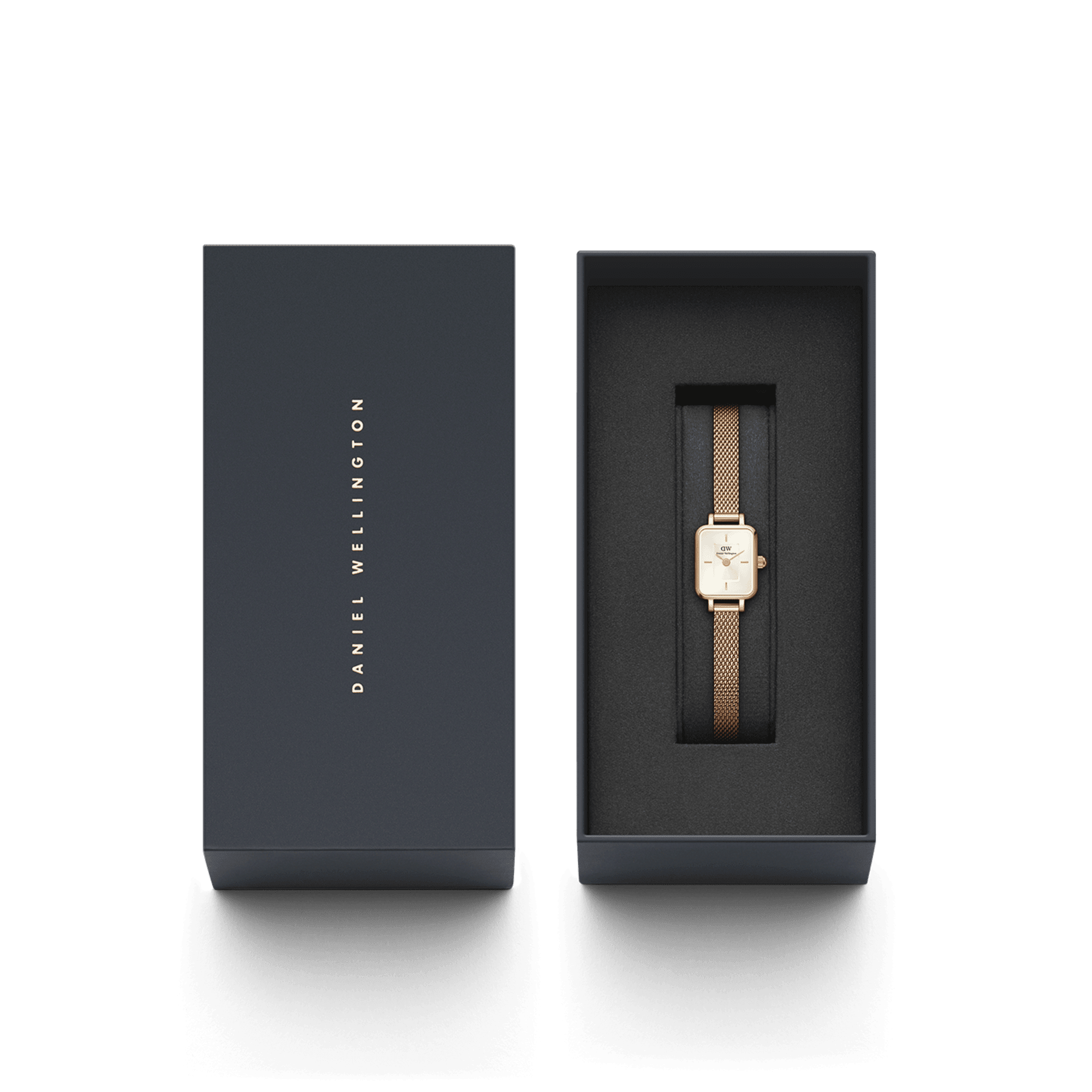 Daniel Wellington Quadro Mini Melrose Champagne Watch Watches Daniel Wellington 