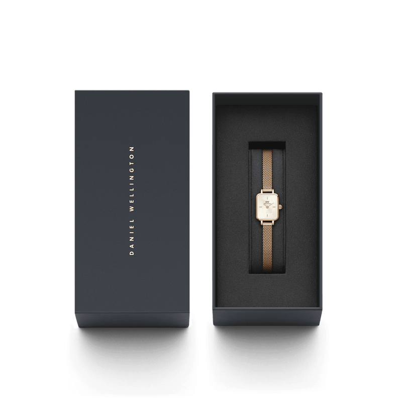 Daniel Wellington Quadro Mini Melrose Champagne Watch Watches Daniel Wellington 