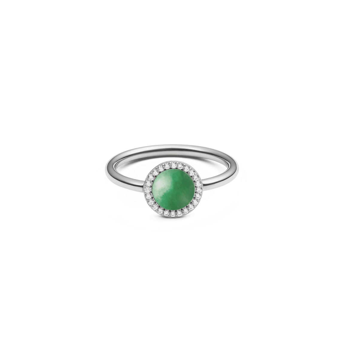 Daniel Wellington Audrey Ring Jade Silver Rings Daniel Wellington 