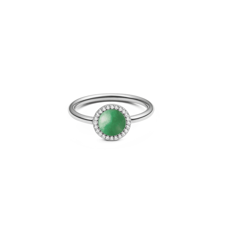 Daniel Wellington Audrey Ring Jade Silver Rings Daniel Wellington 