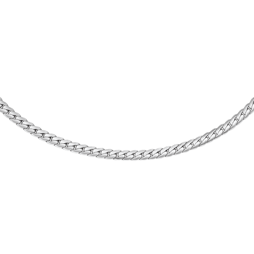 Daniel Wellington Elan Flat Chain Necklace Short Silver Necklaces Daniel Wellington 
