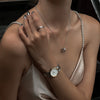 Daniel Wellington Iconic Link Lumine 32 Rose Gold & Silver White Watch Watches Daniel Wellington 