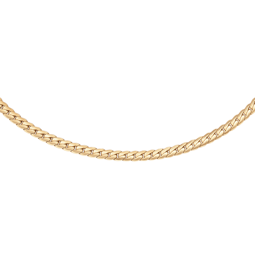 Daniel Wellington Elan Flat Chain Necklace Long Gold Necklaces Daniel Wellington 