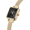 Daniel Wellington Quadro Mini Evergold Onyx Watch Watches Daniel Wellington 