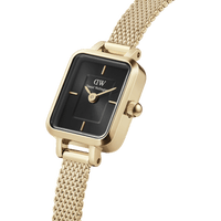 Daniel Wellington Quadro Mini Evergold Onyx Watch Watches Daniel Wellington 