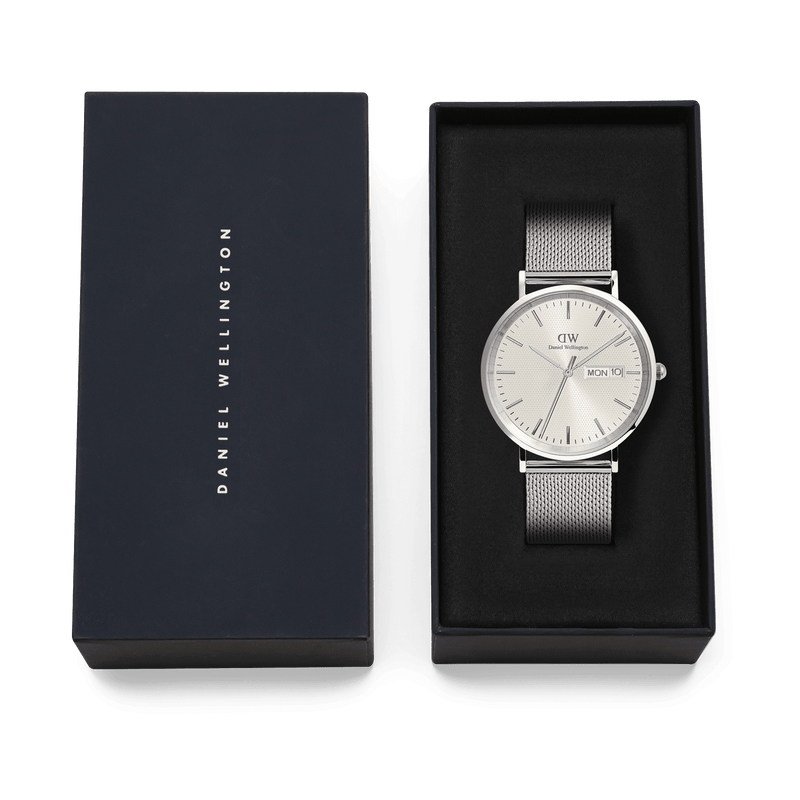 Daniel Wellington Classic Day Display Sterling Champagne Watch Watches Daniel Wellington 