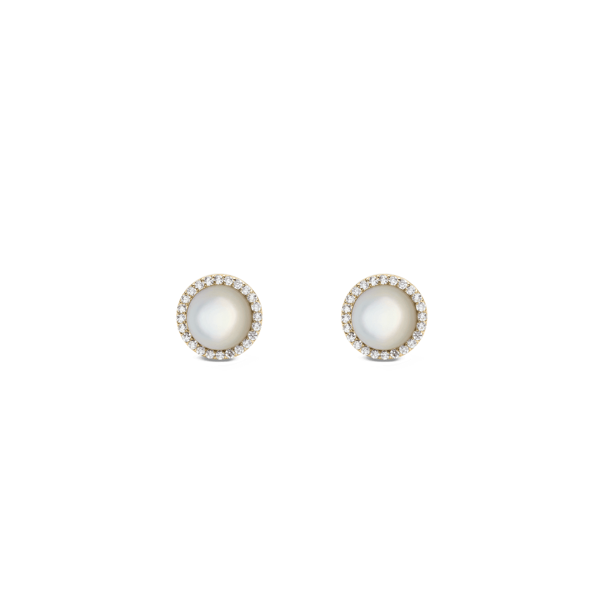 Daniel Wellington Audrey Earrings Mother of Pearl Gold Earrings Daniel Wellington 