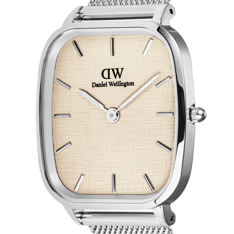 Daniel Wellington Marlon Sterling Linen Watch Watches Daniel Wellington 