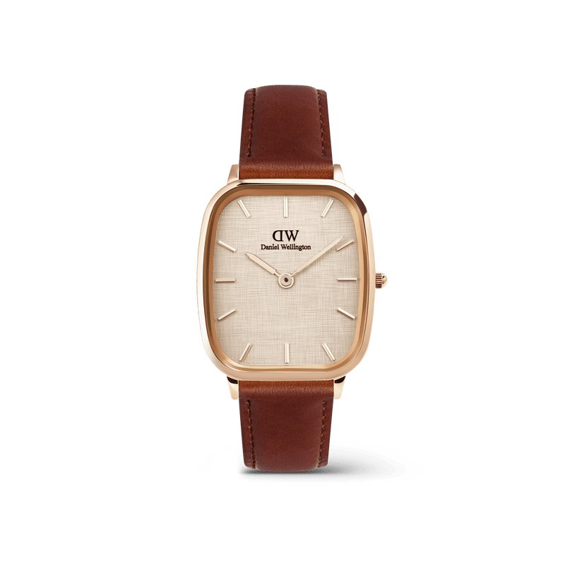 Daniel Wellington Marlon St Mawes Linen Rose Gold Watch Watches Daniel Wellington 