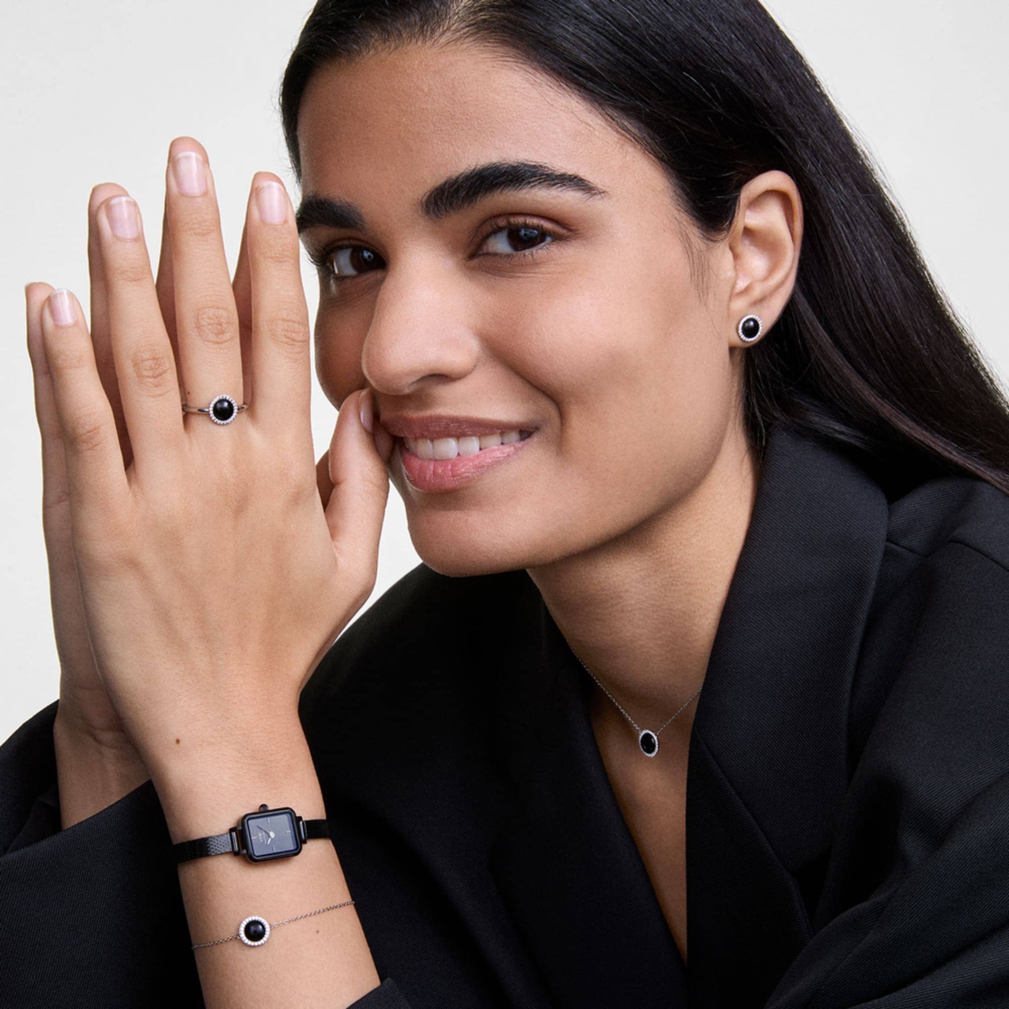 Daniel Wellington Quadro Mini Reflection Black Watch Watches Daniel Wellington 