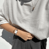 Daniel Wellington Quadro 20X26 Pressed Evergold Gold & White Watch Watches Daniel Wellington 