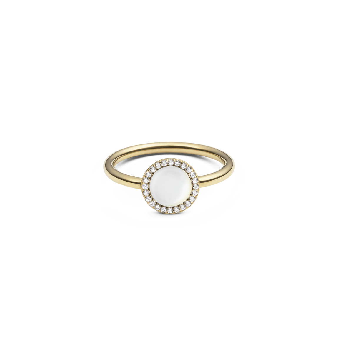 Daniel Wellington Audrey Ring Mother of Pearl Gold Rings Daniel Wellington 