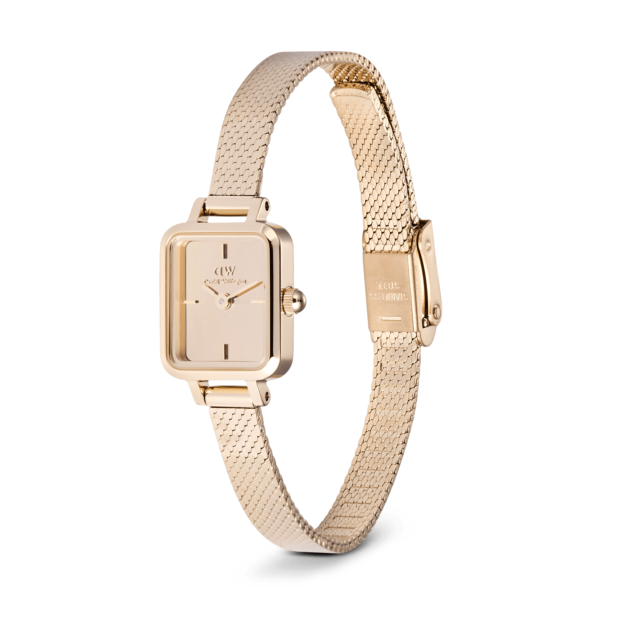 Daniel Wellington Quadro Mini Reflection Rose Gold Watch Watches Daniel Wellington 