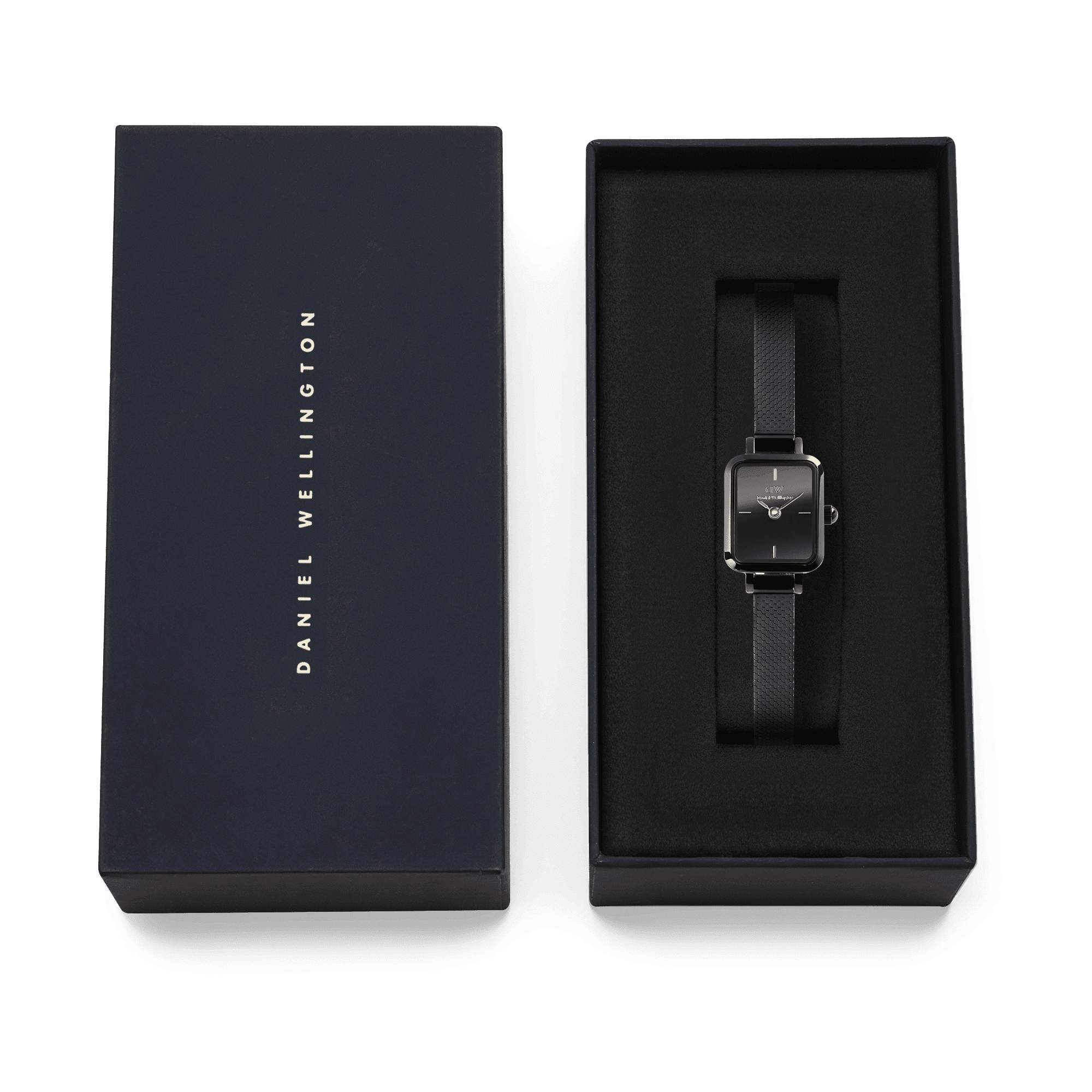 Daniel Wellington Quadro Mini Reflection Black Watch Watches Daniel Wellington 
