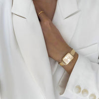 Daniel Wellington Quadro 20X26 Unitone Gold Watch Watches Daniel Wellington 