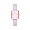 Daniel Wellington Quadro Purple Leather & Rose Gold Mother of Pearl Watch Watches Daniel Wellington 