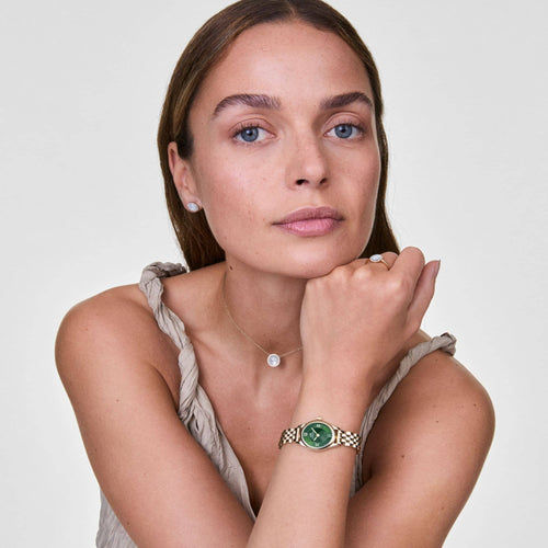 Daniel Wellington Ophelia Mini Emerald Gold Watch Watches Daniel Wellington 