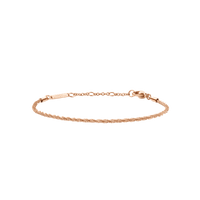 Daniel Wellington Elan Twisted Chain Bracelet Rose Gold Bracelets Daniel Wellington 