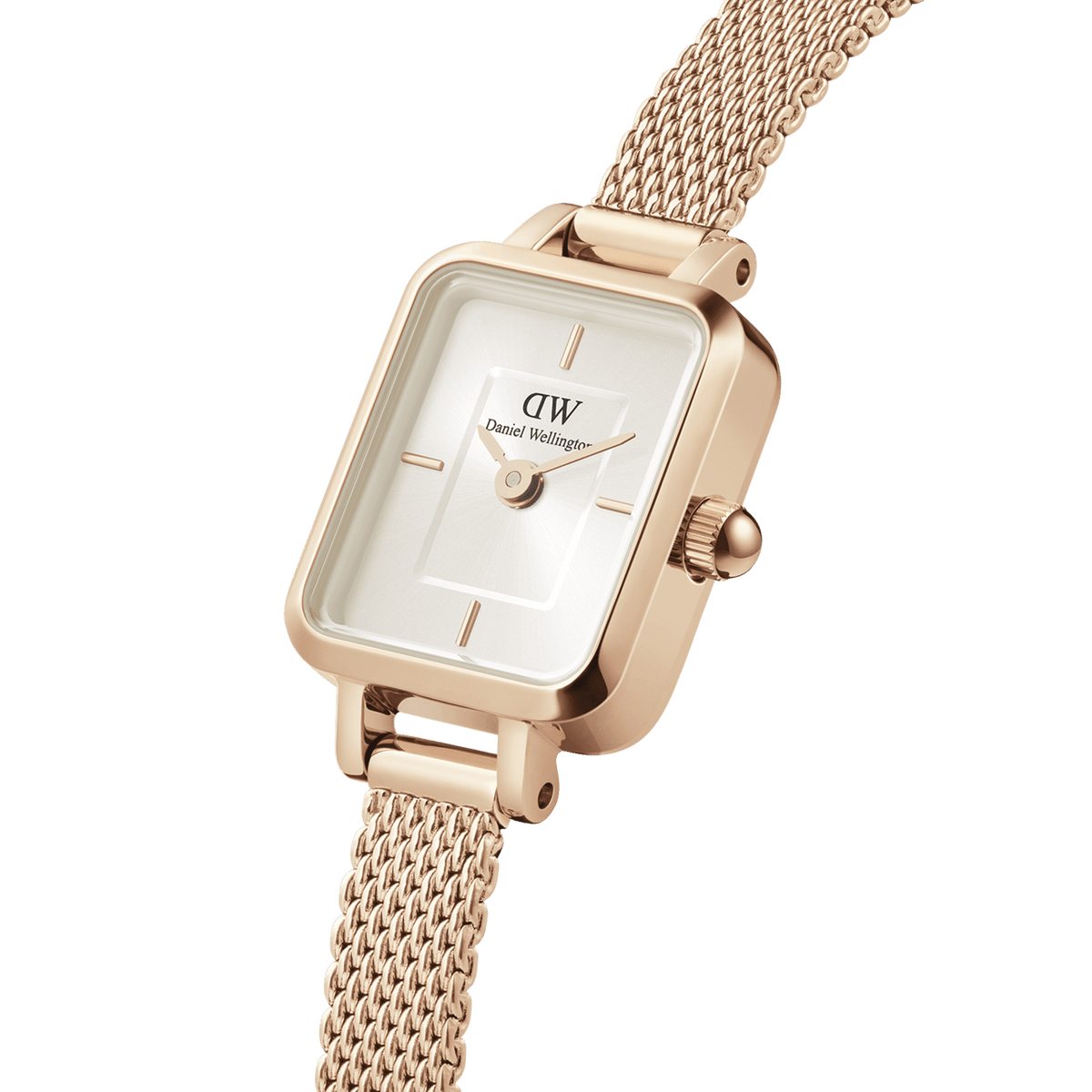 Daniel Wellington Quadro Mini Melrose Champagne Watch Watches Daniel Wellington 
