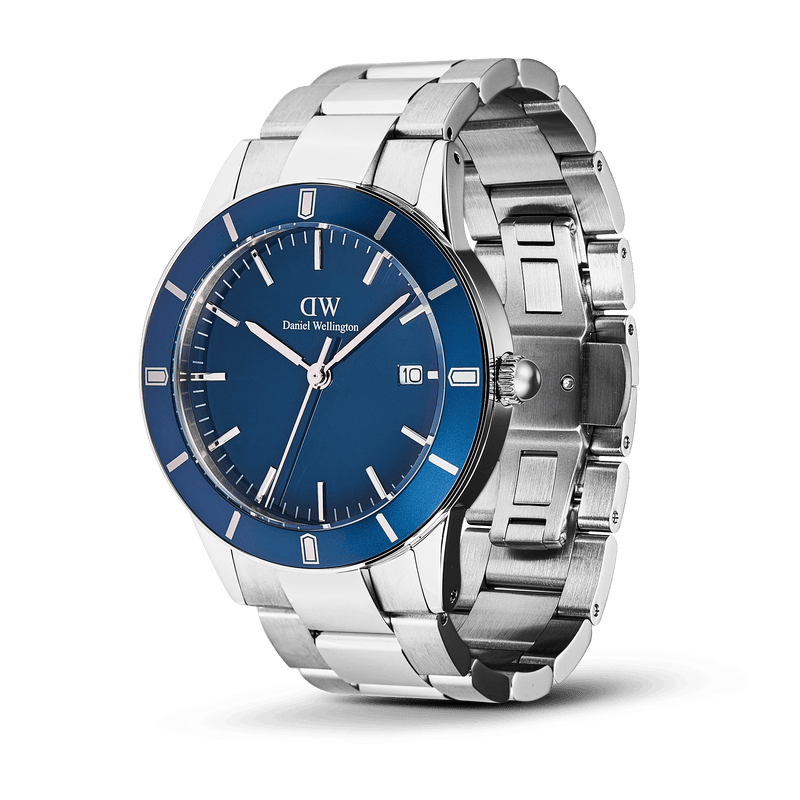 Daniel Wellington Iconic Paradigma Link Blue Enamel Watch Watches Daniel Wellington 