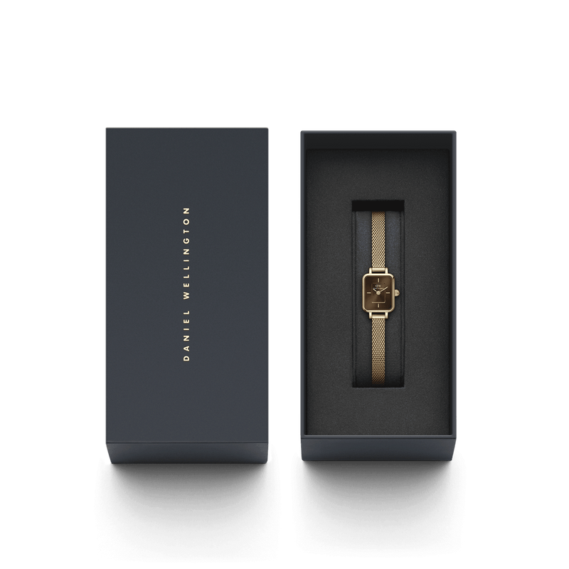 Daniel Wellington Quadro Mini Evergold Amber Watch Watches Daniel Wellington 