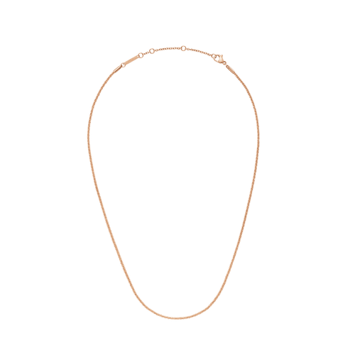 Daniel Wellington Elan Twisted Chain Necklace Long Rose Gold Necklaces Daniel Wellington 