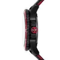 Fossil Marvel LE Deadpool Limited Edition Watch LE1196SET Watches Bevilles Jewellers 