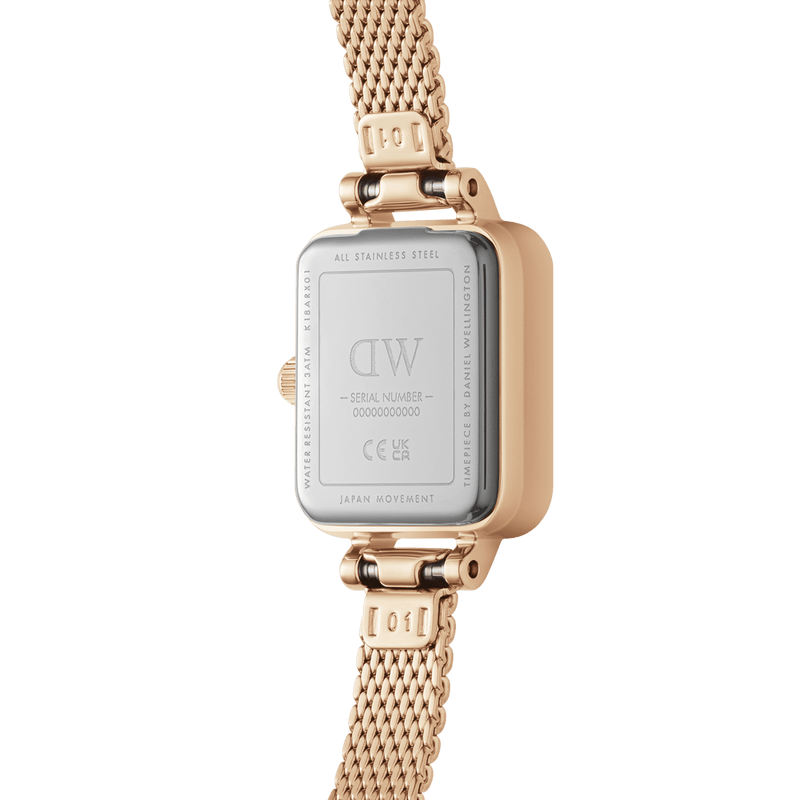 Daniel Wellington Quadro Mini Melrose Blush Watch Watches Daniel Wellington 