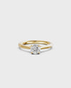 1.00ct Laboratory Grown Diamond Solitaire Ring in 9ct Yellow Gold
