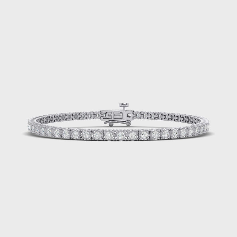 Harley Diamond Heart Bezel Tennis Bracelet 2.17 ctw – RW Fine Jewelry