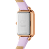 Daniel Wellington Quadro Purple Leather & Rose Gold Mother of Pearl Watch Watches Daniel Wellington 