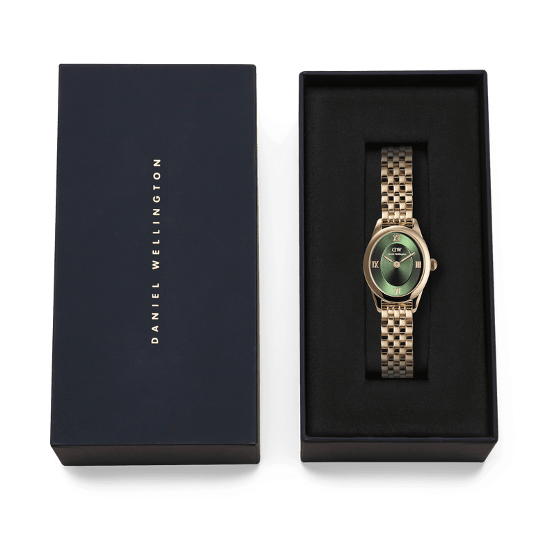 Daniel Wellington Ophelia Mini Emerald Gold Watch Watches Daniel Wellington 