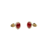 Daniel Wellington Audrey Earrings Red Agathe Gold Earrings Daniel Wellington 