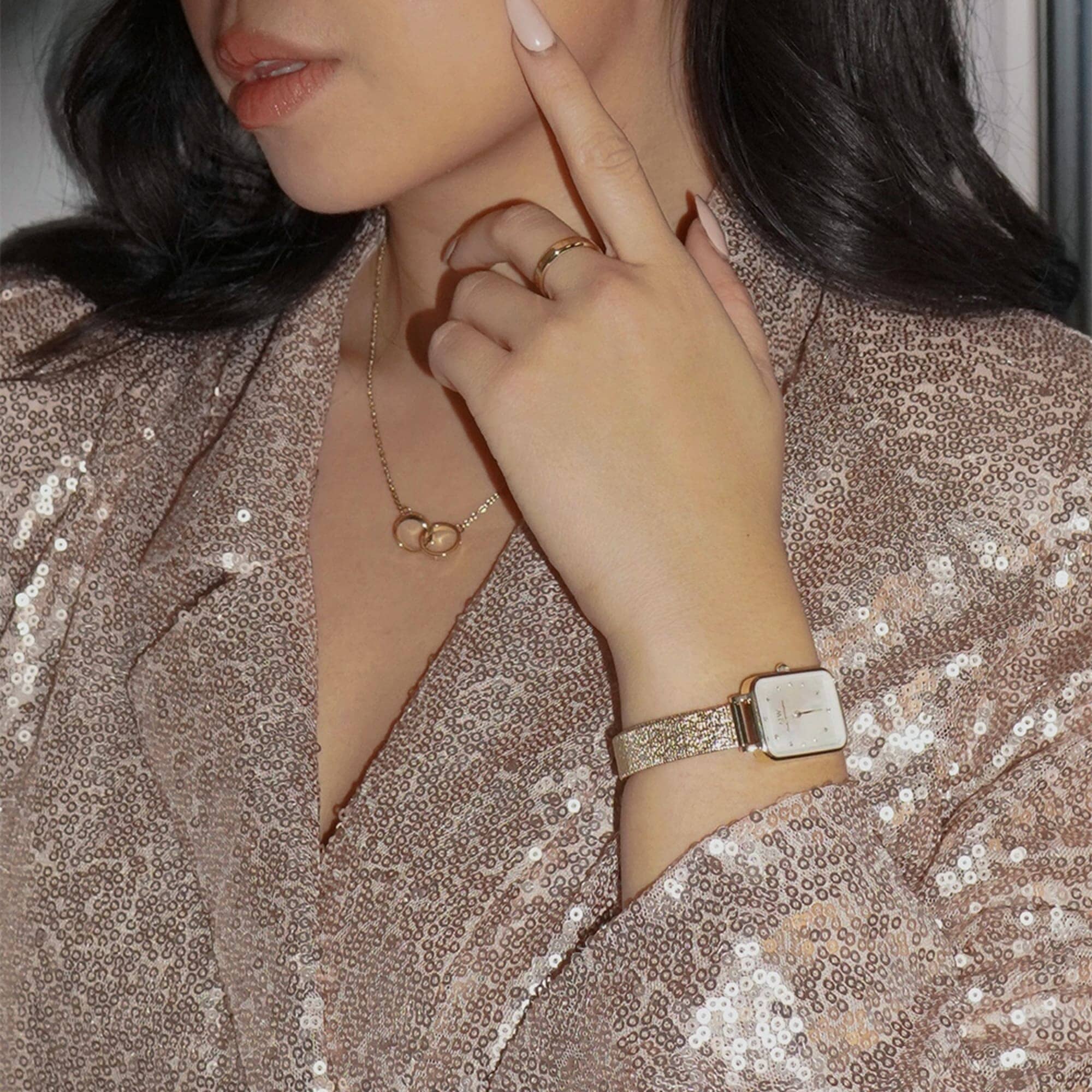 Daniel Wellington Elan Unity Necklace Gold Necklaces Daniel Wellington 