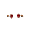 Daniel Wellington Audrey Earrings Red Agathe Rose Gold Earrings Daniel Wellington 