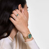 Daniel Wellington Crystalline Bezel Evergold Green Watch Watches Daniel Wellington 