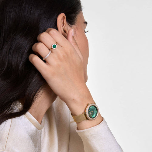 Daniel Wellington Crystalline Bezel Evergold Green Watch Watches Daniel Wellington 