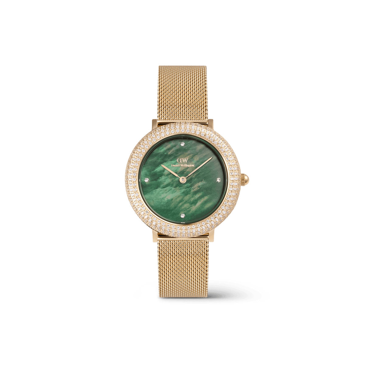 Daniel Wellington Crystalline Bezel Evergold Green Watch Watches Daniel Wellington 